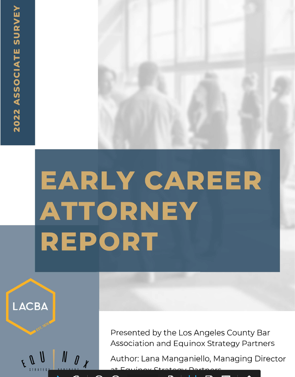 2022 Early Career Attorney Report